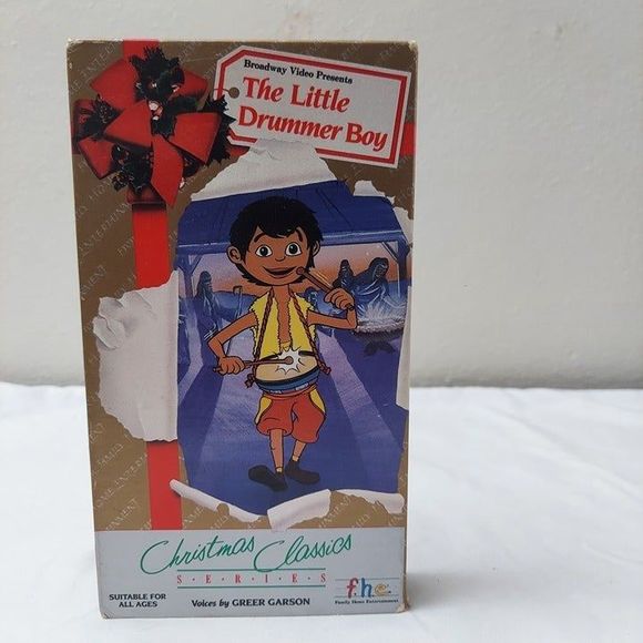 The Little Drummer Boy VHS Tape FHE Vintage Christmas Cartoon Classics Tested - Picture 1 of 6